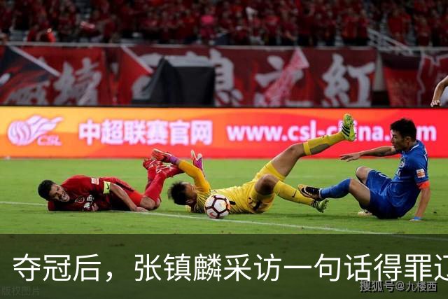 夺冠后，张镇麟采访一句话得罪辽宁，辽蜜：有本事到四川证明价值
